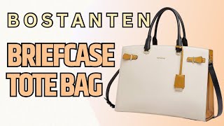 BOSTANTEN MIZUKI CLASSIC BRIEFCASE TOTE BAG | LAPTOP BAG FOR WOMAN