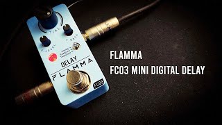 Video thumbnail for Flamma Innovation: FC03 Mini Digital Delay by Brett Kingman