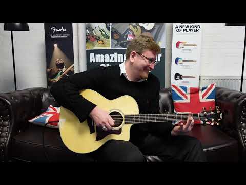 Taylor 214ce-K Deluxe Grand Auditorium Koa | Rimmers Music - Demonstration Of Tones And Talk Through