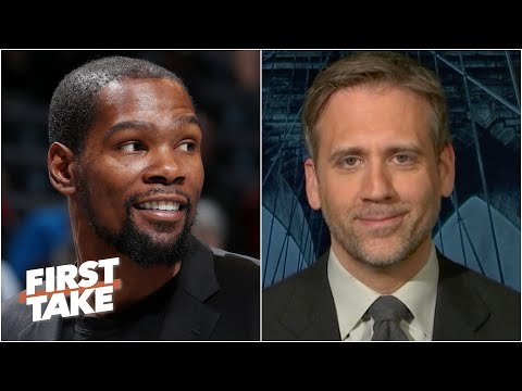 如果KD為籃網送上一個冠軍，他將被認為是一個歷史性的偉大人物 - Max | First Take (KD will be considered an all-time great if he delivers a championship to the Nets - Max | First Take)