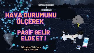 Hava Durumunu Ölçerek Pasif Gelir Elde Edin ! WeatherXM Detaylı İncele
