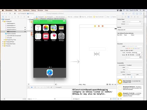 &#x202a;22 -IOS APP development || nav bar  اداة الأبحار بين الصفحات&#x202c;&rlm;