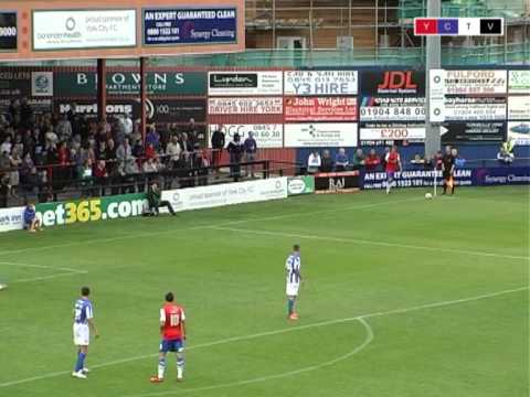 York City v Hartlepool United [Short Version] - 17.08.13
