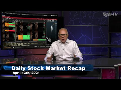 April 13th, Daily Stock Market Recap with Tom O'Brien - 2021