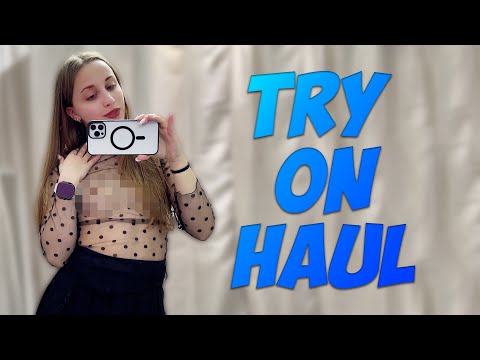 [4K] Transparent Try-On-Haul Review