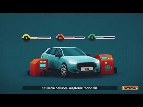 Mattel Matchbox rinkinys „Degalinė“ video