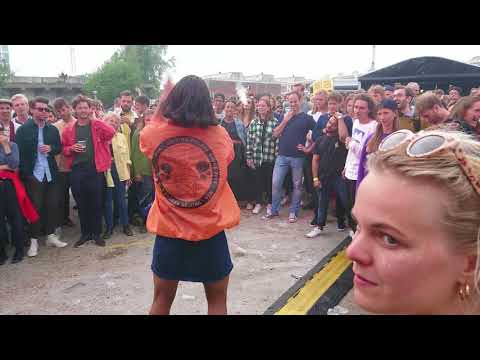 Mykki Blanco Live at strange sounds from beyond Festival Amsterdam
