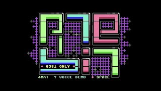 C64 Music: 7 voice demo by Ate Bit  ! 13 April 2024!