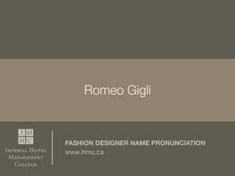 Romeo Gigli