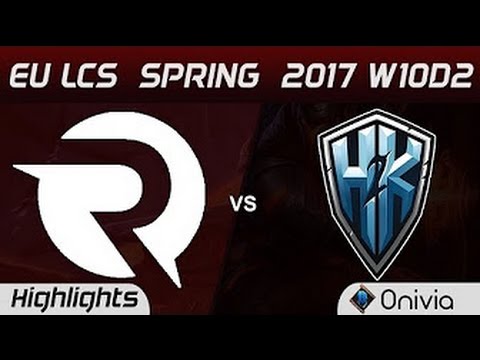 OG vs H2K Highlights Game 2 EU LCS Spring 2017 W10D2 Origen vs H2K Gaming