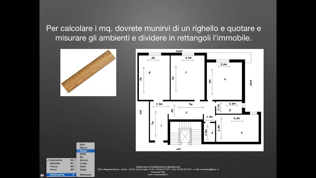 TUTORIAL CALCOLO METRI QUADRI COMMERCIALI