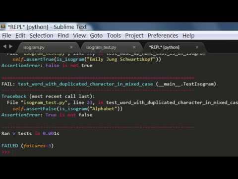 Get Good At Python Programming Problem 3 Isogram
