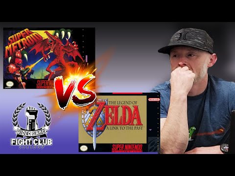 The Greatest SNES Game Ever? Super Metroid VS. Legend of Zelda LTTP - Video Game Fight Club