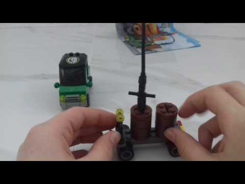 Обзор на конструктор Ausini Цистерна Серии поезд