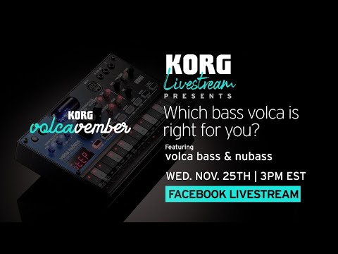 VOLCAVEMBER: volca bass v. nubass