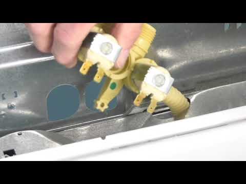 GE Washer Repair - How to Replace the Water Inlet Valve