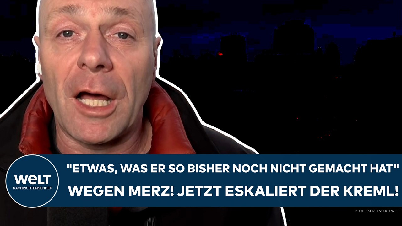 PUTINS KRIEG: "Etwas, was er so bisher noch nicht gemacht hat" Wegen Merz! Jetzt eskaliert der Kreml