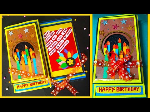 Unique Birthday card || Special all purpose card || Tunnel card