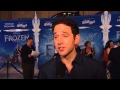 Frozen: Santino Fontana "Hans" World Premiere ...