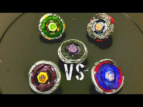 Beyblade battle royal Diablo nemesis vs All four season legendary bladers (part 2)
