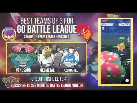 BEST TEAMS for GO Battle League pt. 2! ValorAsh, Toshi, HouseStark, HeroVange & More! Pokemon GO PvP