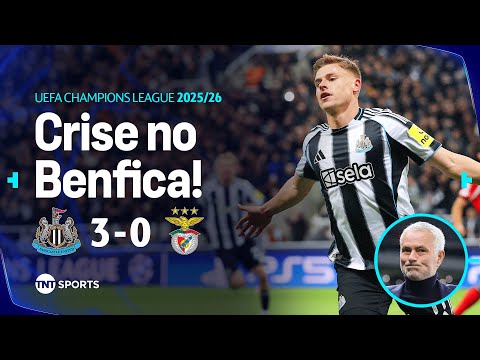 Gols e lances de Newcastle United x Benfica