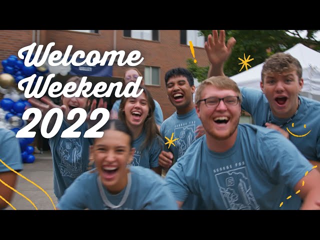 Watch video: Welcome Weekend 2022