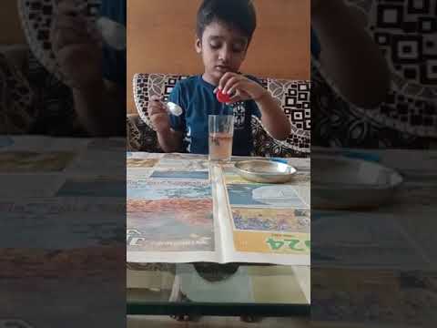 #Chocolate Volcano Eruption# Fun Science Experiment For Kids#