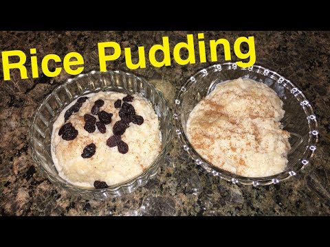 How to Make: Rice Pudding Tutorial