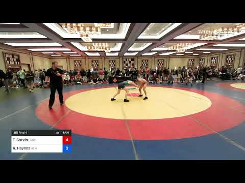 106 Lbs Rr Rnd 4 - Tyler Garvin, Lancaster Alliance Wrestling Club (LAW) Vs Ryan Haynes, New Jerse