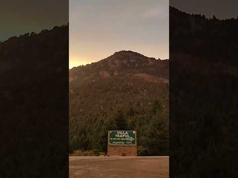 Camino a Bariloche, al atardecer en Confluencia Traful