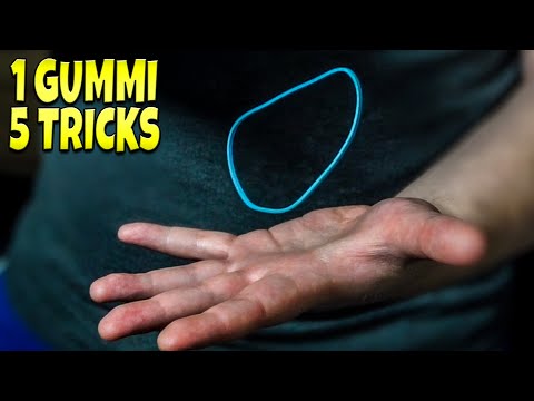 5 heftige Gummiband-Zaubertricks