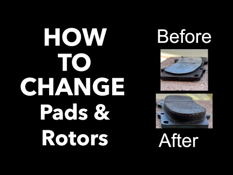 Lexus GX 460 Front Brake Replacement - How To Change Front Brake Pads & Rotors!