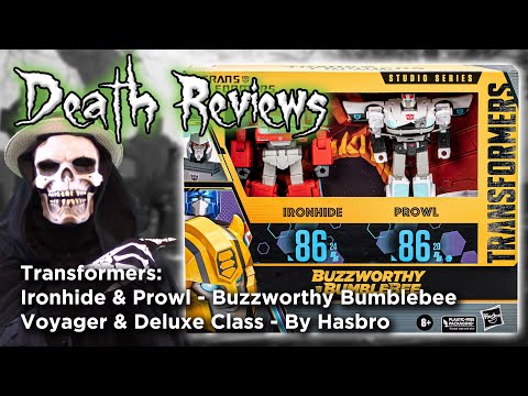 Death Reviews: Ironhide & Prowl - Voyager & Deluxe - SS Buzzworthy Pack