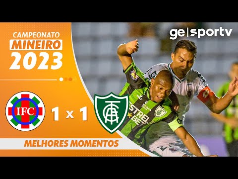 Gols e lances de Ipatinga x América-MG