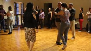 "Caminar el Tango por primera vez" clase con Konstantinos Chalntoupis & Effie Zarogianni