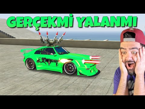 ROKET ATARI YERE BIRAK ROKET ARABA OLUYOR - GTA 5 MODS
