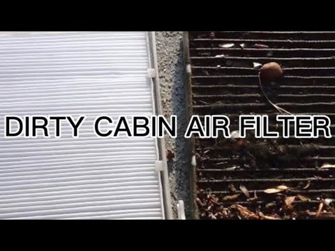 REPLACE A CABIN AIR FILTER ON A 2021 TOYOTA VENZA