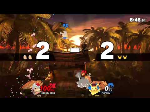 SSBU - At0micPunk (Pikachu) vs. ShinySeeker (Donkey Kong) (Arena Match)