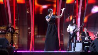 Нюша -Только - Новая Волна 2014, Торжественное открытие (feed, HD)