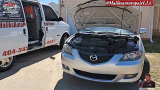 PT 2 / HOW TO REPLACE PURGE VALVE CODE P0441 | 2005 MAZDA MAZDA3 2.0 | Howto/Diy