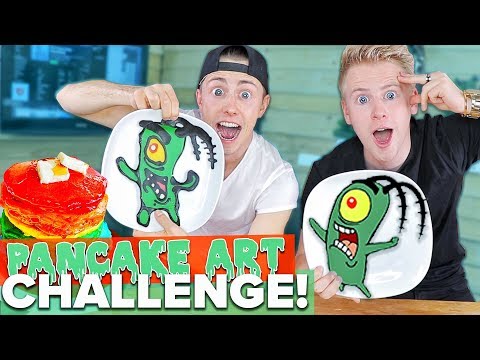 Pancake Art Challenge - mit Bruder !! 😍🥞 II RayFox