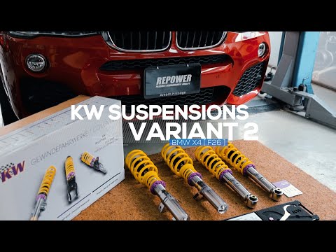 โช๊ค KW suspensions Variant 2 (KW V2) แต่งรถ BMW X4