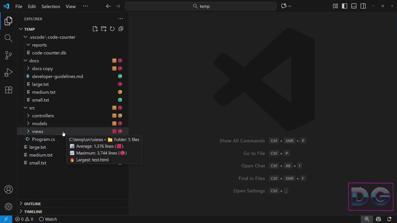 See Code Counter in Action