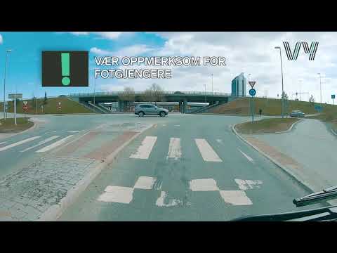 Tillerterminalen KJØREMØNSTER (Ankomst fra City Syd & Heimdal)