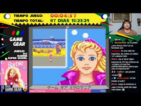 GGMM 365 Barbie Super Model (Proto) - Game Gear Micro Mania 364/364 Juegos licenciados terminados