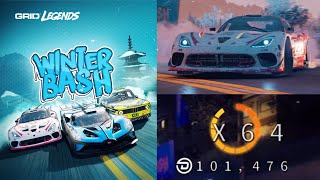 GRID LEGENDS-DLC"Winter Bash" Drift full combo!! (x64,6494464pt)