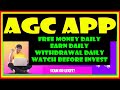 AGC AGC REVIEW AGC APP AGC APP REVIEW AGC WITHDRAW AGC WITHDRAWAL