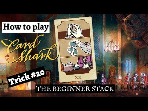 Card Shark - Trick #20 The Beginner Stack - YouTube