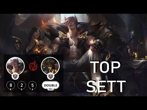 Sett Top Vs Cassiopeia - VN Dark Challenger - Patch 10.1